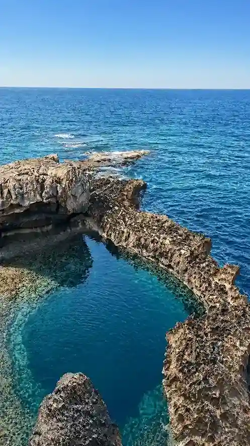 Blue Hole divesite gozo